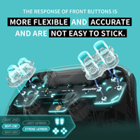 Kit de clics complet ExtremeRate pour manette PS5 BDM-030, boutons d'épaule, face et D-pad, kit de clics de souris avec micro-interrupteurs personnalisés