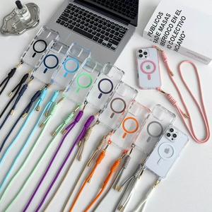 Новый стиль, прозрачный Магнитный чехол для мобильного телефона, съемные Многофункциональные Чехлы «Все в одном» - Product Image 3