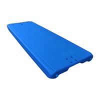 Bateau en plastique PE à fond plat, double couche, épaissi, anti-âge, durable, pour pisciculture en réservoir, personnalisable, 4m, vente en gros