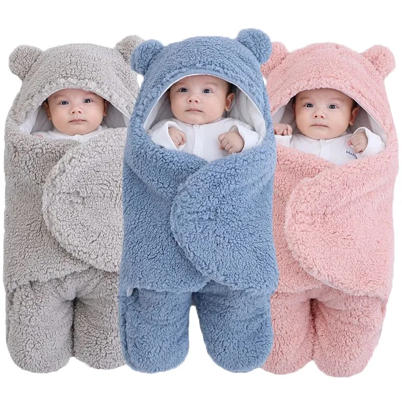 Hot Sell Baby Sleeping Bag Autumn And Winter Thicken Cute Bear Sleep Sack For Baby Toddler Baby Bed Accessories