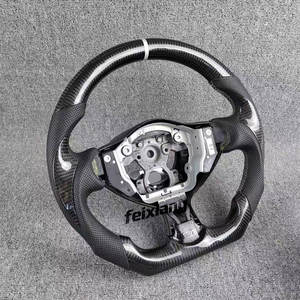 Volant de voiture sport en fibre de carbone amélioré pour <span class=keywords><strong>Infiniti</strong></span> Q50/Q50L/Q60/Q30/<span class=keywords><strong>G35</strong></span>/G37/FX35/QX70/M37/QX80/ESQ/EX/JX/Nissan - Product Image 2