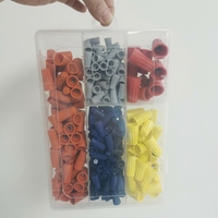 Connecteurs de fils à visser isolés en nylon Gaochao avec capuchon de sertissage, supportant la personnalisation de l'emballage spécial