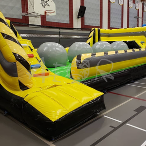 Gekke Sport Interactieve Spellen Springballen Wipe Out Spel Opblaasbare Grote Bal Baller <span class=keywords><strong>Wipeout</strong></span> Parcours Uitdagingsspel - Product Image 4
