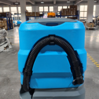 Machine à nettoyer les sols KUER XJ80D équipée d'une brosse ronde de moyenne dureté pour usage industriel