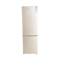 Réfrigérateur domestique à double porte de 186 L avec fonctionnement silencieux et économe en énergie, double température pour la réfrigération et la congélation