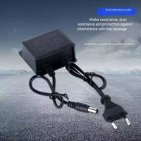 Adaptateur d'alimentation extérieur 12V 1A/2A 12W, résistant à la pluie, résistant aux intempéries, transformateur de caméra de vidéosurveillance, connexion à brancher en courant continu