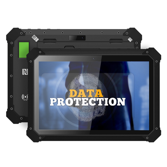 Ultra-thin Fashion Octa Core 4G LTE 10 Inch Rugged Android Tablet Pc Nfc Industrial Tablet With Barcode Scanner