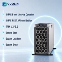 Tour convertible 5U d'occasion, double socket, grand stockage, extension PCIe, configuration personnalisée pour laboratoire domestique, NAS, PowerEdge T640