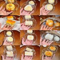 Assortiment de jouets squishy de simulation de desserts et pâtisseries, à remontée lente, doux, en forme de pain et gâteau, jouet anti-stress à presser