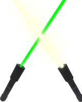Lampe torche haute luminosité avec source de lumière laser pour la répulsion des oiseaux, l'éclairage nocturne, le camping et les aventures