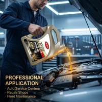 Huile moteur entièrement synthétique API SP 5W-30 OEM d'usine, 4L, à base d'ester, longue durée, pour voitures particulières