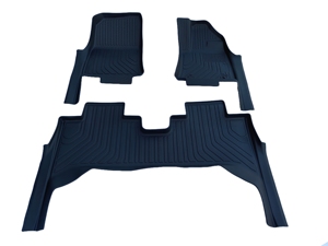 Alfombrillas de Piso y <span class=keywords><strong>Maletero</strong></span> Personalizadas de TPE Resistentes al Desgaste para BYD Shark 6 2024+ con Volante a la Izquierda, Impermeables 5D - Product Image 1