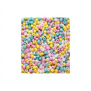 Cuentas Redondas de Vidrio, Cuentas Sueltas de 10g, Multicolores, Accesorios para Hacer Pulseras DIY, BBG132 - Product Image 4