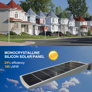 Lampe solaire à LED haute puissance pour route, 30 W intégrée, 300 W étanche, 130 W <span class=keywords><strong>Jortan</strong></span> sans détecteur de mouvement - Product Image 2