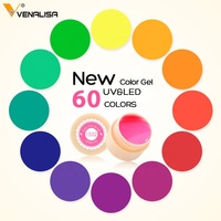 VENALISA Gel Ongles Produits Nail Art Usine Approvisionnement Soak off LED UV Couleur Gel Vernis Peintures OEM/ODM Gel Laque
