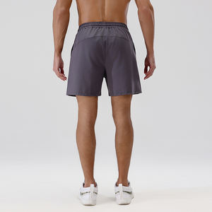 Shorts de sport décontractés pour hommes sur mesure en gros Doublure triangulaire Respirant respectueux de la peau 5 pouces Spandex Imperméable Écologique - Product Image 4