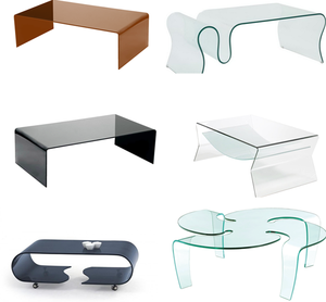 Vente en gros de table basse en verre teinté brun avec noir pour usage extérieur et industriel pour salle de bain - Product Image 1