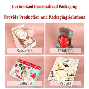 Mezcla de Chocolate Caliente Personalizada, Caramelos Duros Impresos, Malvaviscos de Varias Formas, Chispas de Caramelo, Embalaje de Regalo, Marca OEM, 179 g - Product Image 4