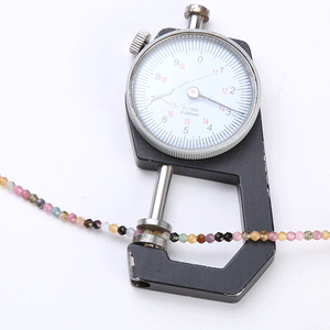 ลูกปัดพลอยธรรมชาติทรงเหลี่ยมเจียระไนแบบบริลเลียนต์ สีส้มตาแมว ปะการัง หยก ทับทิม ลูกปัดสีชมพูสำหรับทำเครื่องประดับ ขัดเงา ขนาด 1.5 มม. 8 มม. - Product Image 2