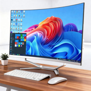 Ordinateur tout-en-un 24 pouces pour le bureau, les affaires, le travail, les jeux, ordinateur de bureau <span class=keywords><strong>AIO</strong></span> - Product Image 1
