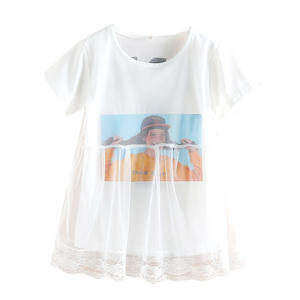 ชุดเดรสเด็กผู้หญิงลายดอกไม้สีขาวผ้าโพลีเอสเตอร์พิมพ์ลายฤดูร้อนจาก AliExpress ซื้อโดยตรงจากโรงงานจีน - Product Image 1