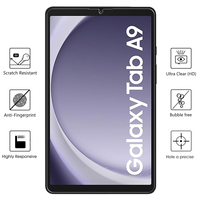 Protection d'écran en verre trempé 9H 0,3 mm 2,5D pour tablette Samsung Tab A9/A10/A11 8,7 pouces, film en verre personnalisé