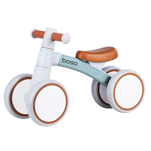 Vélo d'équilibre pour bébé avec logo personnalisé, OEM, écologique, en PP, trotteur pour tout-petits, 135 °   Direction anti-retournement, musique et lumières, pour les enfants de 1 à 3 ans - Product Image 1