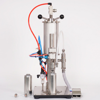 Unité de dosage semi-automatique compacte pour adhésif liquide en mousse de polyuréthane, pour le remplissage de bureaux et l'emballage de bombes aérosols