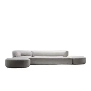 Modern Minimalist Rotatable Special-Shaped Fabric Sofa Living Room Leisure Can Be Customized Italian Sofa