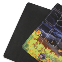 Tapis de souris de jeu de grande taille personnalisé en néoprène caoutchouté, pliable, imperméable, non toxique, style dessin animé, directement de l'usine, pour ordinateur