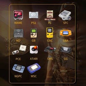 Consola de Juegos Retro SF3000, Pantalla HD de 4.5 Pulgadas, 64GB, 10000 Juegos, Sistema Linux, Joysticks Dobles - Product Image 2