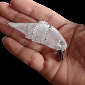 2024 nouveauté 7.2CM 9.3G non peint VIB nageur Wobbler flottant 3 segments méné appât hochets leurres de pêche - Product Image 1