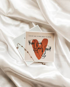 Impression personnalisée de cartes de pleine conscience positives pour l'amour de soi Cartes d'affirmation de santé pour les soins personnels - Product Image 2