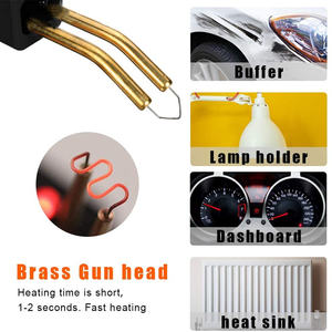 Kit de réparation de pare-chocs de voiture Portable 50w soudeuse en plastique agrafeuse chaude Machine de soudage agrafeuse pratique pour réparation Automobile - Product Image 5