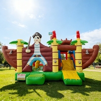 Château gonflable miniature, château gonflable extérieur commercial personnalisé, château gonflable pirate Stitch