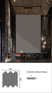 Antico specchio mosaico di vetro per la parete per <span class=keywords><strong>il</strong></span> pavimento per <span class=keywords><strong>il</strong></span> bagno per <span class=keywords><strong>il</strong></span> ristorante per la caffetteria per Hotel & negozio nel centro commerciale - Product Image 4