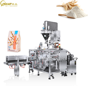 Voll automatische <span class=keywords><strong>Einkorn</strong></span> <span class=keywords><strong>mehl</strong></span> Horizontale Doypack-Verpackungs maschine Match Auger Filler Vakuum treiber Feeder Filling Sealing Machine - Product Image 1