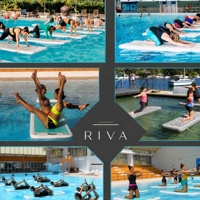 Planches de yoga flottantes gonflables DWF pour la musculation et le fitness sur l'eau, tapis de fitness Flow Motion