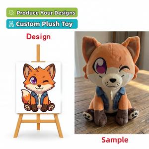 Jouets en peluche elfes d'anime personnalisés, jouet en peluche avec logo, jouet en coton pour anniversaire, faible MOQ, OEM ODM, poupée en peluche - Product Image 6