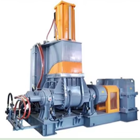 Mélangeur interne de type production à grande échelle ZS-420, commande PLC, fonctionnement motorisé - 55 kW, capacité 35 L pour caoutchouc et plastique