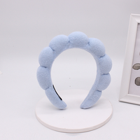 Bandeau Nuage Doux en Peluche pour Femmes et Filles, Idéal pour le Lavage Quotidien et le Nettoyage du Visage, Disponible en Plus de 20 Couleurs