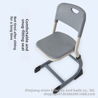 Bureaux d'ordinateur réglables Chaises pour les élèves du primaire et du secondaire pour la maison Étude des enfants Formation scolaire en gros