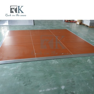 Panel de Madera con Acabado de Grano de Madera Fácil de Instalar, Panel Personalizado para Pista de Baile para Bodas y Fiestas - Product Image 5