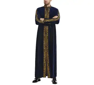 2023 China Wholesale Traditional Muslim Clothing Accessories Islamic Muslim Men Clothing