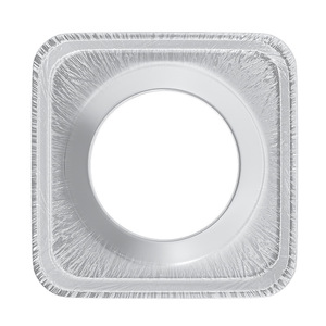 Alfombrilla a prueba de aceite para estufa de gas, anillo de papel de aluminio resistente al calor, cubierta protectora de cocina, redonda y cuadrada, para piezas de estufa - Product Image 2