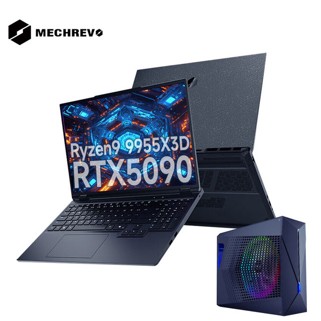 MECHREVO Canglong16 Ultra Cyberpowerpc Brand New 16'' MiniLED 300Hz Gaming Laptop RTX 5090 Ryzen9 9955X3D AMD English