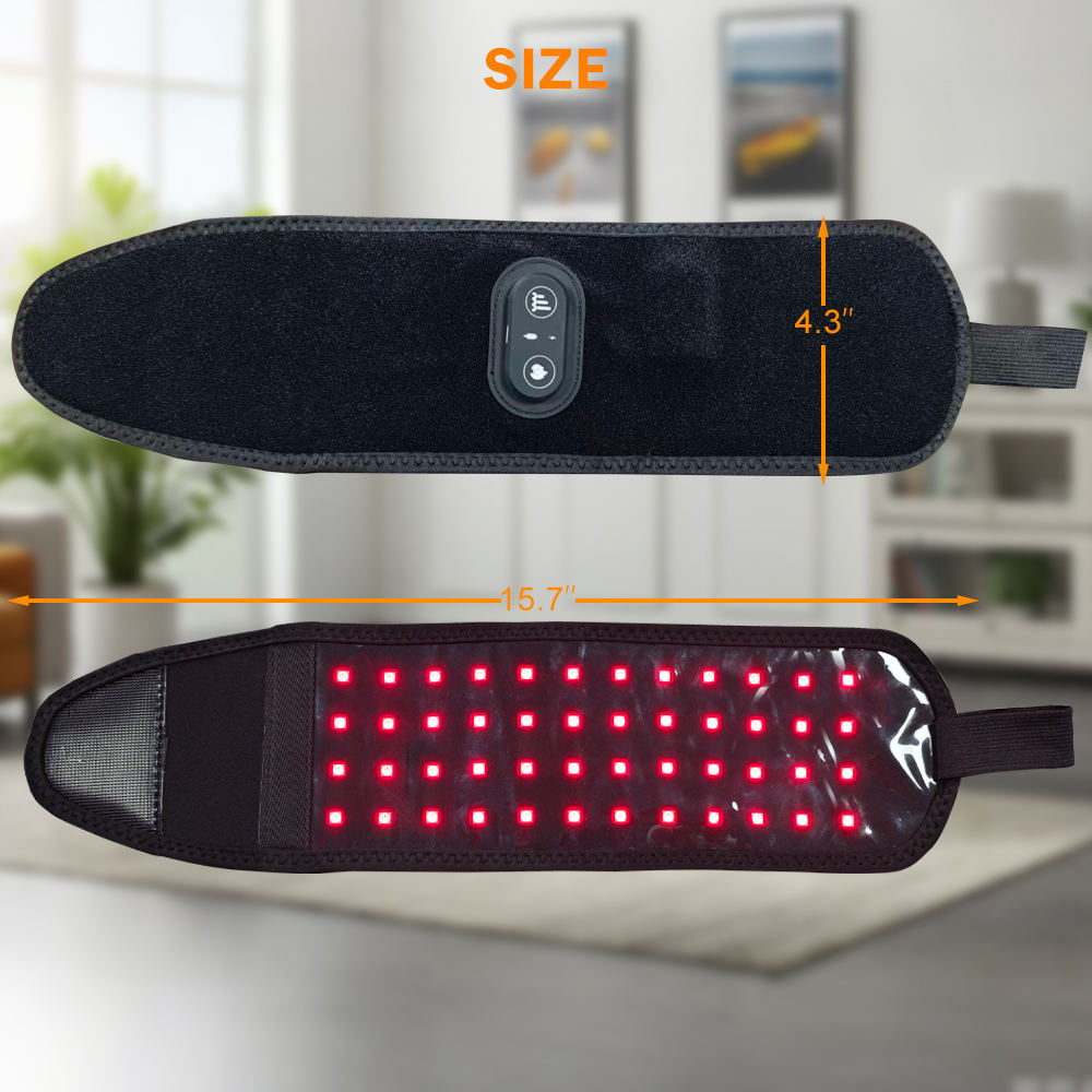 ORANGLES 48-LED 3-in-1 Red Light Therapy Wrist Bands | 660nm & 850nm Portable Device for Pain Relief & Home Care | Office/Nail Salon Use – orangles Kuwait - full product showcase - displaying specifications - Image 5 of 6 | adapts to any space | 48-LED 3-in-1 Red Light Therapy Wrist Bands | 660nm & 850nm Portable Device for Pain Relief & Home Care | Office/Nail Salon Use – orangles Kuwait deal New Jersey | Free Shipping ORANGLES