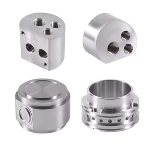 ชิ้นส่วนเครื่องกัด CNC ชิ้นส่วนเครื่องกลึง CNC อลูมิเนียมออกแบบได้ตามต้องการ - Product Image 1