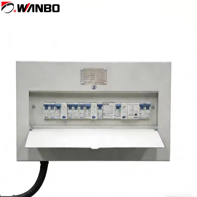 Wanbo 43-Piece Low Voltage Indoor Household Power Distribution Box with MCB Circuit Breaker