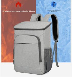 Sac à dos isotherme personnalisable avec logo pour les aventures en plein air, grande capacité, étanche, sac isotherme pour pique-nique, sac réfléchissant de sécurité - Product Image 2